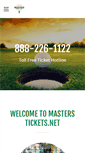 Mobile Screenshot of masterstickets.net
